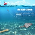 thumbnail image 5 of No-Roll Fishing Sinkers | Flat Inline No-Snag Weights for Saltwater Surf Fishing & Catfish Rigs, 5 of 6
