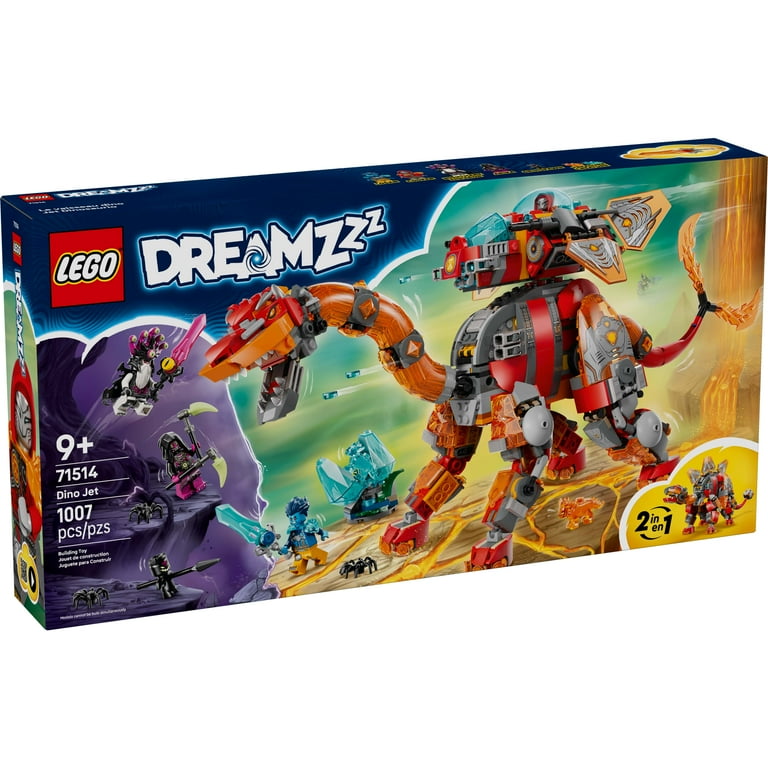 LEGO DREAMZzz Dino Jet Dinosaur Building Toy, 71514, for Boys and