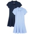 thumbnail image 1 of Vestido The Children's Place 2 unidades mediano azul claro/azul marino, 1 of 2