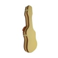 thumbnail image 3 of Bolsa de transporte para bajo eléctrico, funda de piel sintética resistente al polvo, funda rígida para guitarra, para cuerdas de repuesto, púas y amarillo, 3 of 8