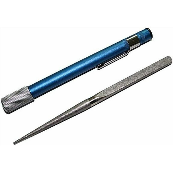 Serrated Knife Sharpening Serrated Sharpener Diamond Sharpening Stone Pen Stick Portable Pocket Diamond Knife Sharpener