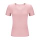 thumbnail image 5 of Blusas de Encaje de Manga Corta con Capucha de Cuello en V, 95% Poliéster 5% Spandex Camiseta de Manga Corta con Capucha, 5 of 7