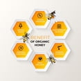 thumbnail image 4 of Renforcer Extra Strength Organic Honey with Natural Royal Jelly, Bee Pollen, Silver Flakes - Infused Honey with Natural Ingredients - Boosts Health & Energy for Daily Wellness-Large Pack of 14 Sachet, 4 of 7