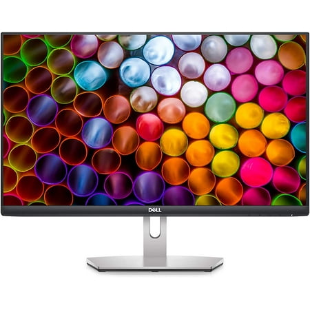 Dell 24  FHD 75Hz IPS LCD Monitor Built in Speakers S2421H - Silver