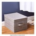 thumbnail image 4 of Cubo Home Trends de Tela con Tapa y Asas para Almacenamiento, 4 of 4