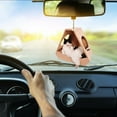 thumbnail image 4 of Funny Cat Airplane Car Hanging Ornament for Rear View Cute Novelty Vehicle Interior Accessory, 4 of 4