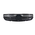 thumbnail image 1 of Front Grille For Mercedes-Benz R230 SL Class 2007-2009 SL550 Black/Silver Car Upper Bumper Hood Mesh Grid Grill, 1 of 6