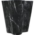 thumbnail image 4 of Meridian Furniture Monza Table d'Appoint Intérieur/extérieur Noir Fini Béton Marbre, 4 of 9