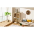 thumbnail image 4 of White Portable Clothes Storage Rack (Wardrobe Style) - 6 Magnetic-Closure Doors, 6 Compartment Drawers, 2 Hanging Rods & 6 Hangers, 4 of 11