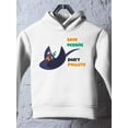 thumbnail image 3 of Stop Pollution, Ray Fish Hoodie Toddler -Image by Shutterstock,  4 Toddler, 3 of 4