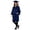 Dark Blue, variant on CAIVO High School Graduation Gown and Cap With Tassel And Gown Graduation Dress Adults Male And Female Graduate Solid Color Gown Outfit Sets Clothes Sets