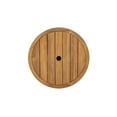 thumbnail image 3 of SAFAVIEH Couture Anguilla Outdoor Patio Round Wicker Coffee Table with Storage, Natural, 3 of 6