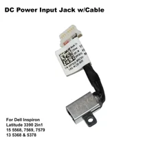 Dell DC Input Power Jack Cable PF8JG for Inspiron 13 5368/5378 & 15 5568/7569/7579