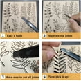 thumbnail image 3 of 2PCS Bird Laser Cut Chipboard Embellishments 5.7x6 Inch Wooden Branch Leaf Craft Shape Birdcage Silhouette Cutouts for DIY Card Making and Scrapbooking, 3 of 9