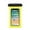 Yellow, variant on TIMIFIS Travel Essentials Universal Waterproof Phone Pouch IPX8 Waterproof Phone Case For Beach Underwater Cellphone Dry Bag With Lanyard Fits All Phones Up To 7.2IN - Summer