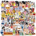 thumbnail image 1 of Bobs Burgers Stickers| 50 PCS | Vinyl Waterproof Stickers for Laptop,Skateboard,Water Bottles,Computer,Phone,, 1 of 5