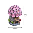 thumbnail image 3 of Fiudx Ofertas de la semana Decoraciones de lámparas, adornos para exteriores, hogar, escritorio, decoración de Patio, luz nocturna luminosa, escultura de resina, 3 of 7