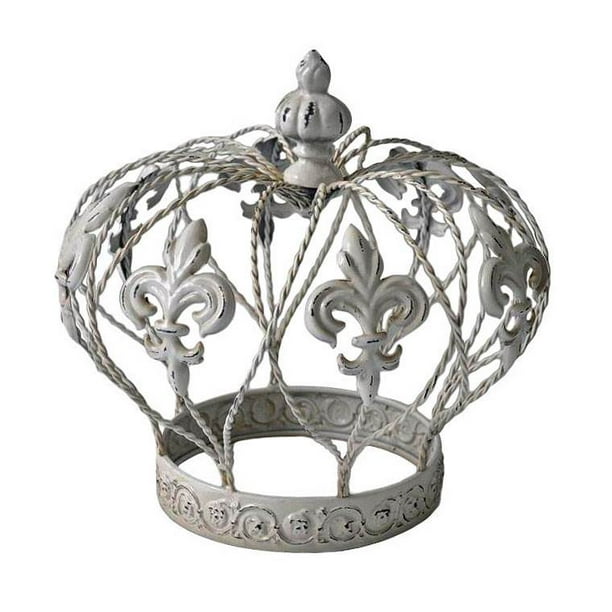 Metal Crown Table Decor