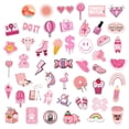 thumbnail image 3 of Pegatinas estéticas lindas de color rosa: 50 pegatinas Kawaii para niñas y mujeres adolescentes, W, 3 of 4