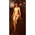 thumbnail image 2 of John La Farge 9x14 Black Ornate Wood Framed Double Matted Museum Art Print Titled: The Golden Age (1878), 2 of 5