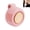 pink, variant on Portable Clip-On Fan for Shirt & Waist, Bladeless 3-Speed USB Rechargeable Mini Personal Fan for Outdoor Hiking Camping Travel Workout