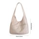thumbnail image 3 of Bolso de cuero para mujer, bolso de mano Retro de gran capacidad, bolso de moda para Otoño e Invierno, 3 of 6
