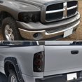 thumbnail image 2 of Spec-D Tuning for Dodge Ram 1500 Smoke Lens Headlights, Smoke Fog Lamps, Glossy Black Tail Lights, 2 of 7