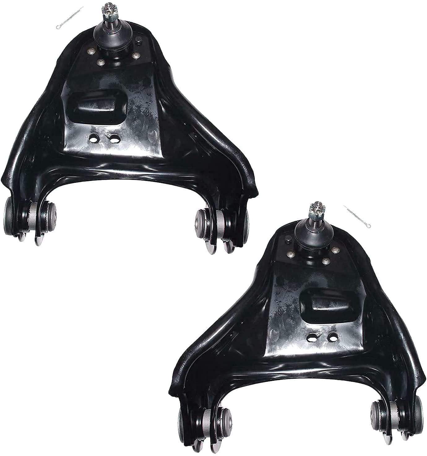 Detroit Axle - 4WD Front End Kit for Chevy Blazer S10 GMC Sonoma Jimmy Isuzu Hombre 2 Upper Control Arms w/Ball Joints 2 Lower Ball Joints 2 Outer Tie Rods 2 Sway Bars Replacement