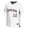 thumbnail image 2 of Youth GameDay Greats #12 White Texas A&M Aggies Baseball Lightweight Fashion Jersey, 2 of 4
