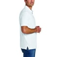 thumbnail image 4 of Gildan Short Sleeve Pique Polo Men's Shirt - 100 Cotton, White, Sizes S-3XL, Embroidery Suitable, 4 of 5