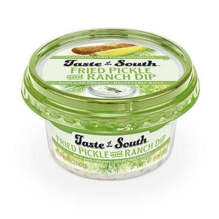 Taste of the South Fried Pickle & Ranch Dip, 10 oz (Refrigerated, Tub, Spread)