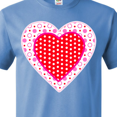 thumbnail image 3 of Inktastic Valentine Red Heart with Dots T-Shirt, 3 of 4