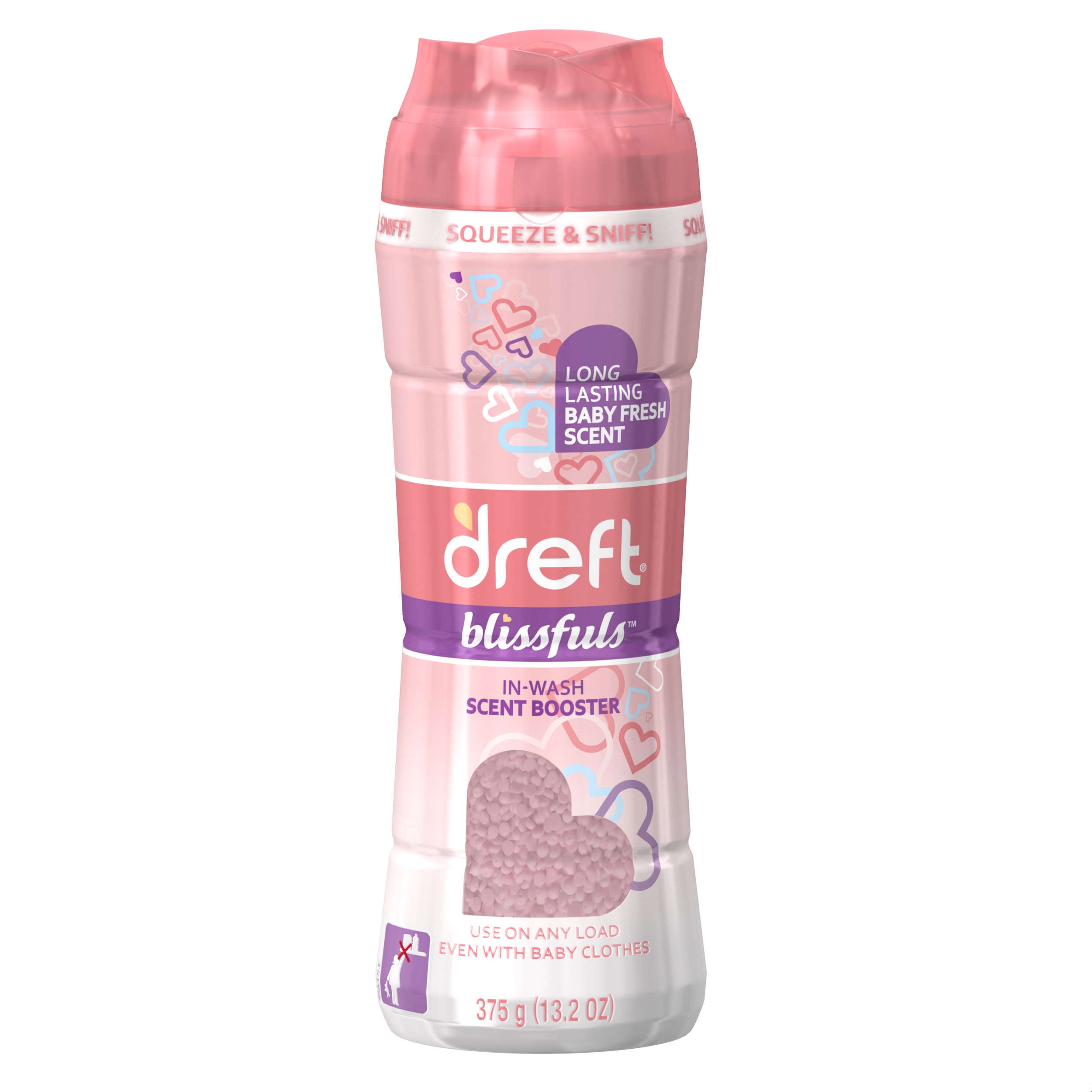 Dreft Blissfuls In Wash Laundry Scent Booster Baby Fresh 13 2 Oz