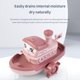 thumbnail image 4 of Juguete de baño para bebé, color rosa aleatorio, juguete de cuerda, juguete acuático con mecanismo de relojería, juguetes de baño tipo barco, juguete de piscina para bebé, regalo., 4 of 5