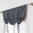 thumbnail image 6 of Home Textile Curtain Curtain For Bathroom Kitchen Adjustable Balloon Roman Curtains For Small Window Room Darkening Shades Drapes Panel Rod Pocket Purple,Yellow Home Textile Curtain, 6 of 9