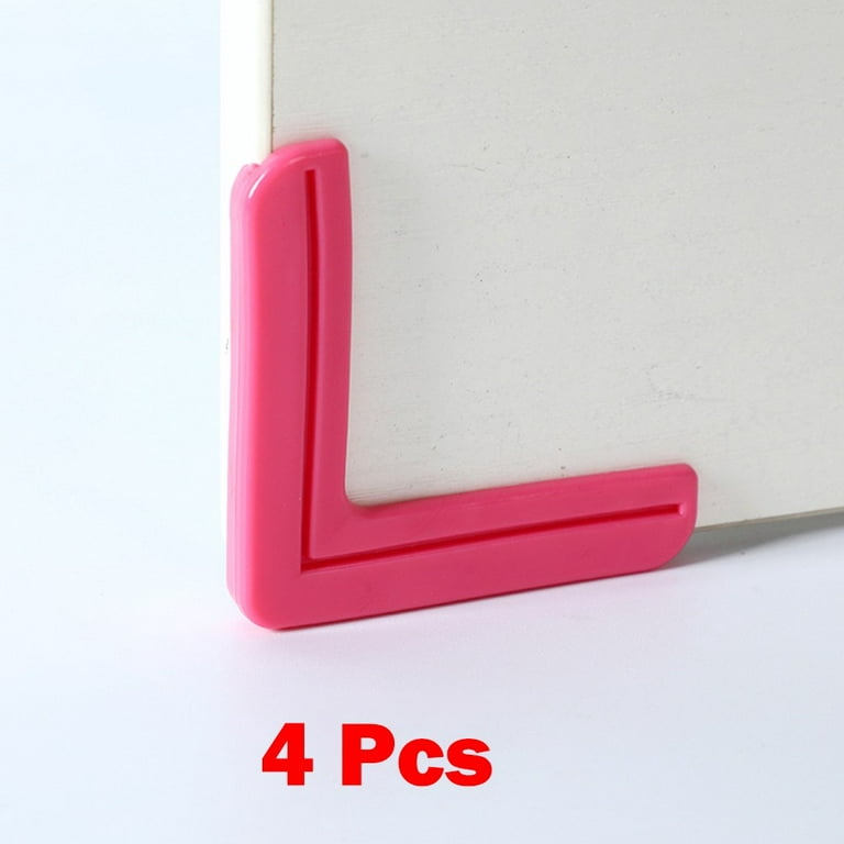 4Pcs Silicone Corner Protector Soft Table Edge Corner Guard Baby Safety  Proofing