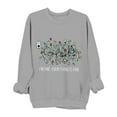 thumbnail image 2 of Elvqul Womens Christmas Sweatshirts Fashion Tops Vintage Crewneck Holiday Long Sleeve Sweatshirts for Women, 2 of 6
