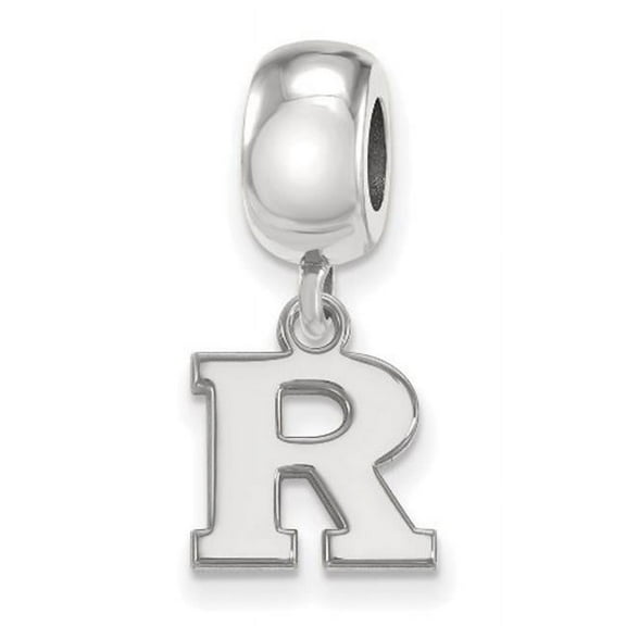 Sterling Silver Rutgers XS Dangle Bead Charm