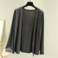 thumbnail image 3 of Autumn Summer Sun Protection Clothing Women Modal Cardigan Ladies Shawl Outerwear Female Long Sleeve LOVE DOCK Women Thin Coat, 3 of 6