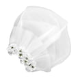 thumbnail image 3 of Velo de boda para mascotas, tocado de flores para perros, clip para velo, accesorio para perros (S), 3 of 14