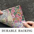 thumbnail image 6 of Pioneer Flower Floral Print Pattern Door Rugs,Washable Non Slip Door Mats Indoor,Decorative Door Mats,Entry Mat Indoor for Entrance,Bedroom,Kitchen,Bathroom,17"x30", 6 of 6