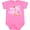 Raspberry, variant on Inktastic New to the Flock Cute Baby Flamingo Boys or Girls Baby Bodysuit