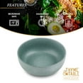 thumbnail image 6 of Thyme & Table Caspian Ceramic Bowl Green, 6 of 7
