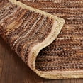 thumbnail image 6 of Superior Hand-Woven Barrera Leather, Cotton, and Jute Area Rug, 6 of 6