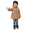 thumbnail image 3 of Vividxx Girl Winter Coats Toddler Girls Long Sleeve Winter Windproof Coat Jacket Kids Warm Party Outerwear Jackets Tops 3-4 Years, 3 of 8
