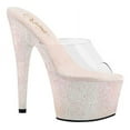 thumbnail image 2 of Women's Pleaser Adore 701HMG Heeled Platform Slide, 2 of 2