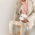 thumbnail image 2 of Bolsa Mujeres Libros Lienzo Van Gogh Pintura al óleo Gran arte Tote Cremallera para niñas Ndcxsfigh Para Estrenar, 2 of 9