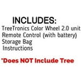 thumbnail image 3 of TreeTronics™ Color Wheel 2.0 – for Vintage Aluminum Christmas Tree - Mid Century Modern – Artificial Retro, MCM XMAS (Silver), 3 of 9