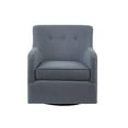 thumbnail image 3 of Madison Park Adele Swivel Chair with Blue Finish MP103-1000, 3 of 4