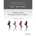 thumbnail image 2 of MeMoi Women's Fleece Lined Footless Winter Tights - Womens - Female (Small/Medium, Stormy Skies), 2 of 8